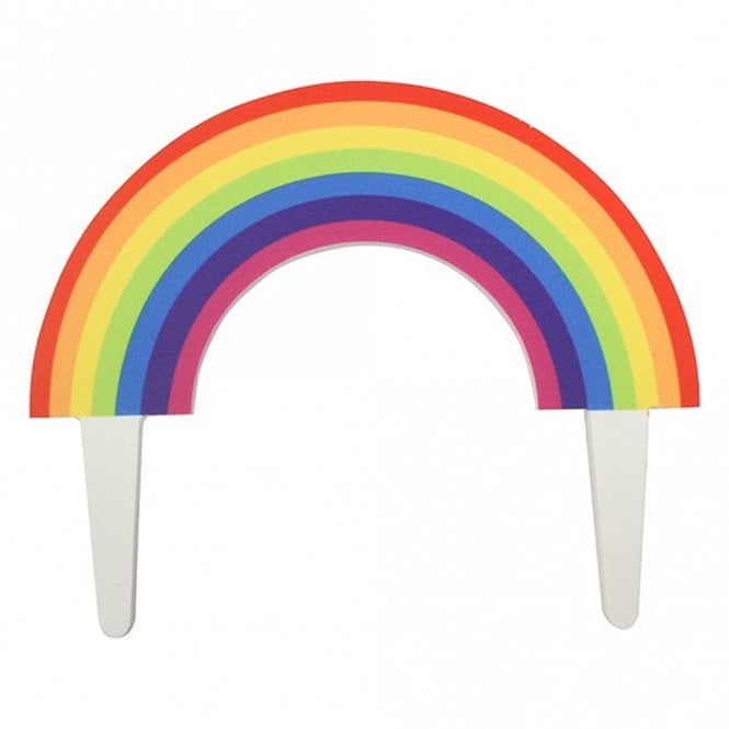 Culpitt Rainbow Gumpaste Cake Topper