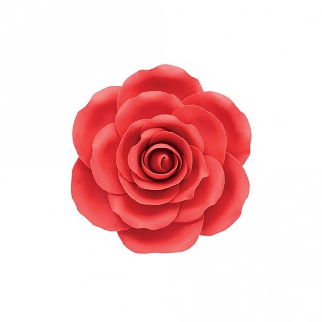Culpitt Red Gumpaste Rose - 101mm