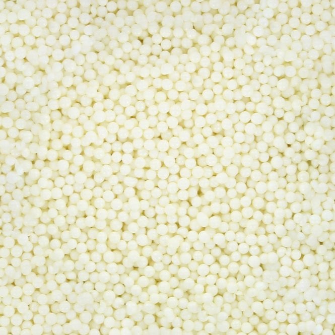 Culpitt White Edible Pearls 2mm 500g Best Before: 14/07/2025