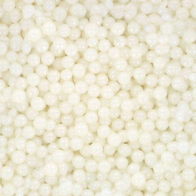 Culpitt White Edible Pearls 4mm 500g Best Before: 14/07/2025