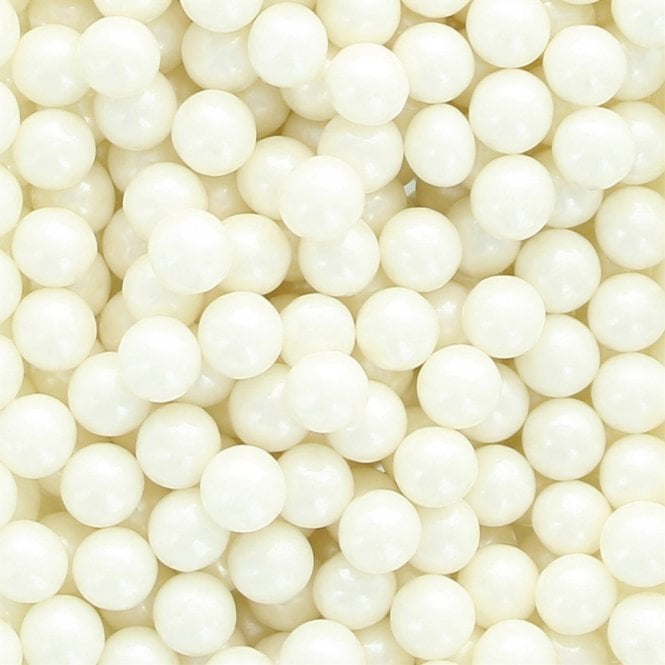 Culpitt White Edible Pearls 7mm 500g Best Before: 05/07/2025
