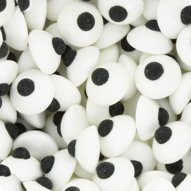 Culpitt White Edible Shape Eyes 300g