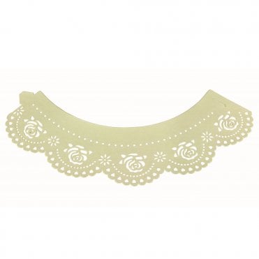 Cupcake Wrappers Decorative Lace