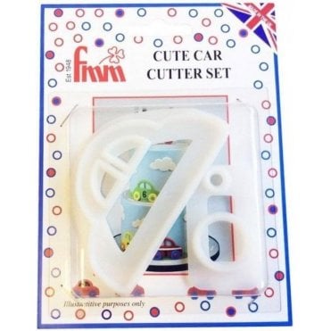 Cute Car Cutter Set