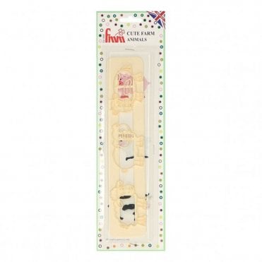 Cute Farm Animals Tappit Cutter Set - FMM