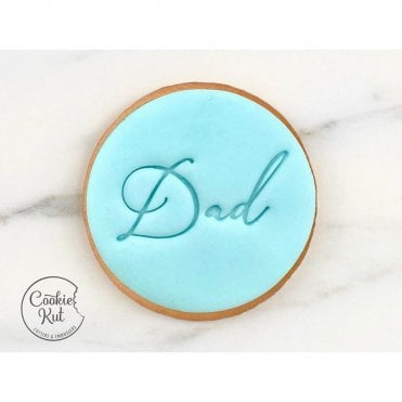 Dad - Style 2 - Fathers Day Embosser Stamp