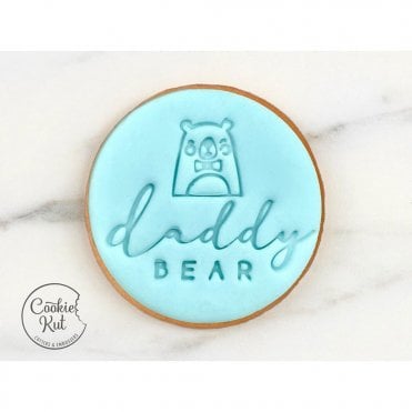 Daddy Bear - Fathers Day Embosser Stamp