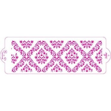 Damask - Cake Decorating Stencil 7 x 30cm
