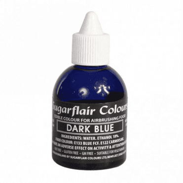 Dark Blue - Edible Airbrush Liquid Colouring 60ml