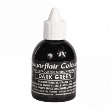 Dark Green - Edible Airbrush Liquid Colouring 60ml