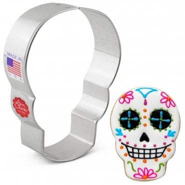 Day of the Dead Skull Cookie Cutter – Treats with a Bite of Mystery
