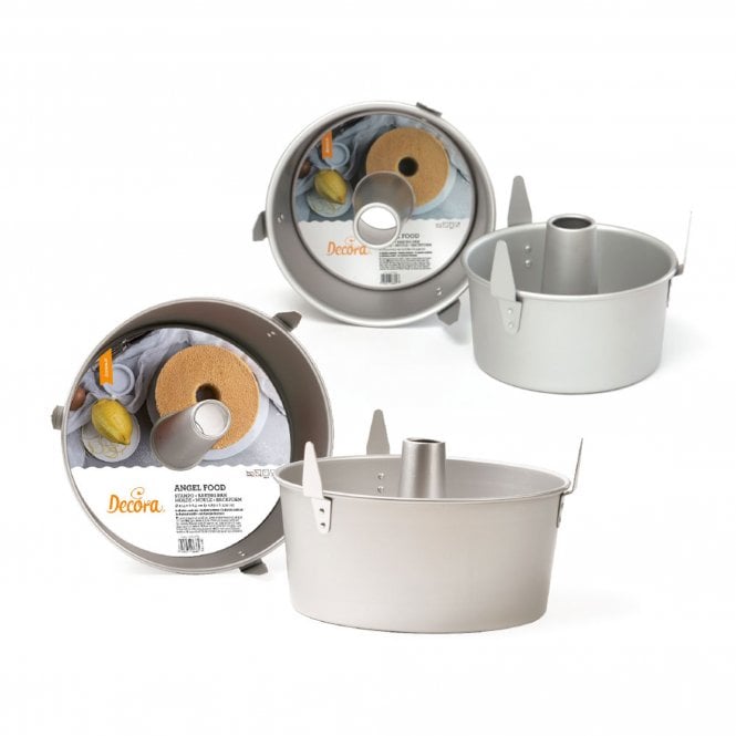 Decora Anodised Aluminium Round Angel Food Cake Tin