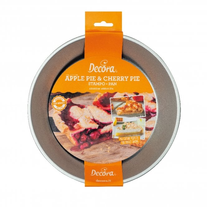 Decora Apple Pie & Cherry Pie Cake Tin - 23cm