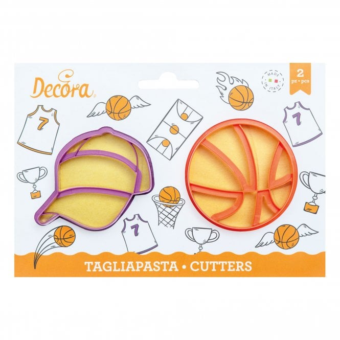 Decora Basket Plastic Cookie Cutter Set 2Pcs