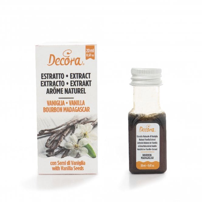 Decora Bourbon Madagascar Natural Vanilla Extract 20ml Best Before 01.31.2022