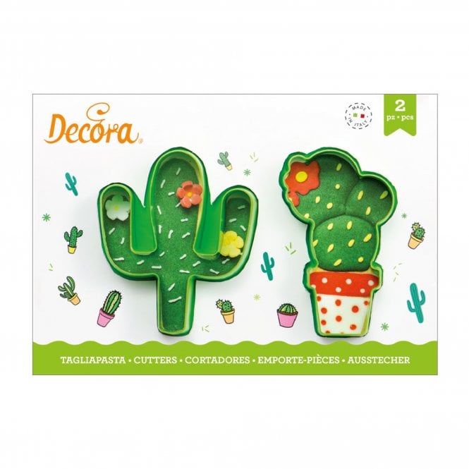 Decora Cactus Set of 2 Cookie Cutters