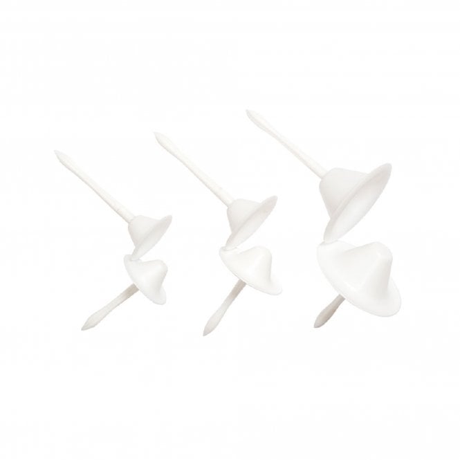 Decora Calyx Flower Nails / Stand - 3 Bases Of Different Sizes