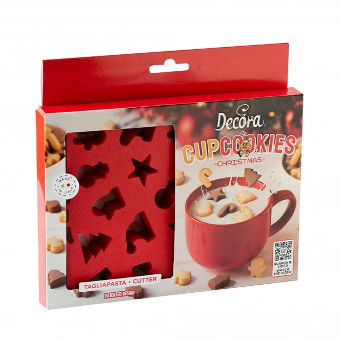 Decora Christmas CupCookies Cookie Cutter