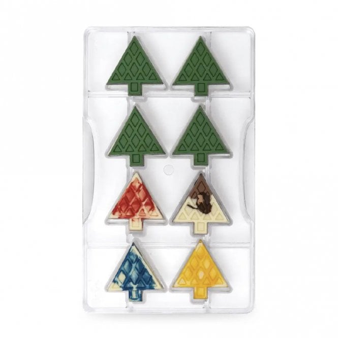Decora FIR Poly Carbonate Chocolate Mould - 8 Cavity