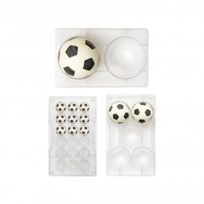 Decora Football Chocolate Polycarbonate Mould