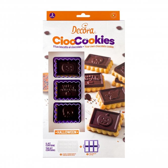 Decora Mini Halloween Cookie' Cutter Set