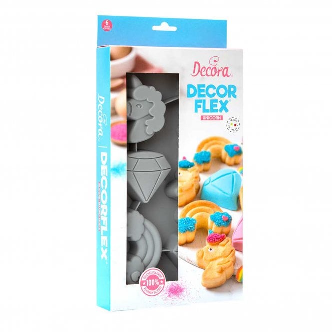Decora Magic Unicorn Silicone Mould - 6 Cavities