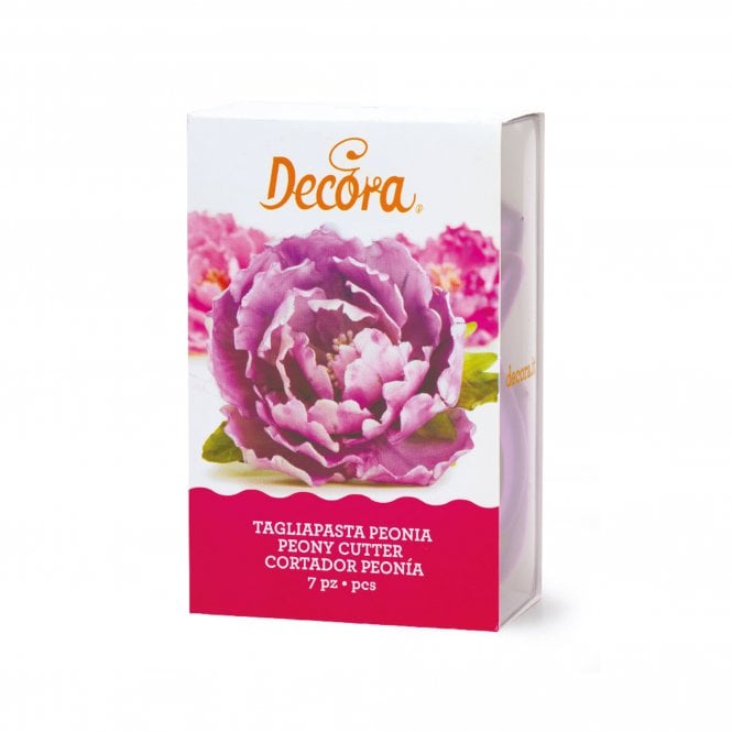 Decora Perfect Peony Cutter Kit - Set of 7