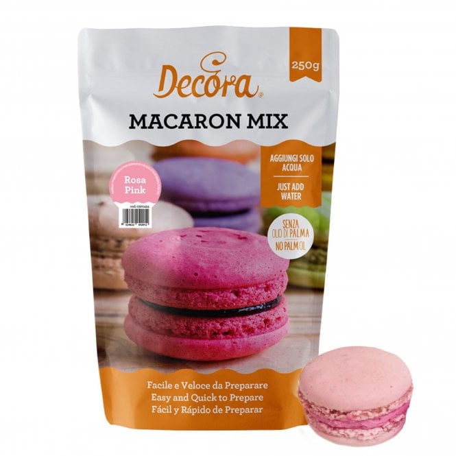 Decora Pink Macaroon Powder Mix 250g