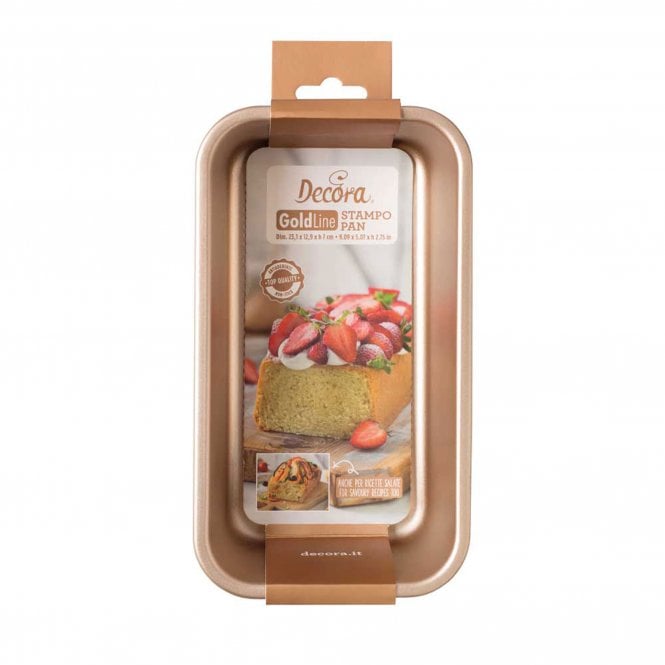 Decora Plumcake Rose Gold Line Nonstick Pan