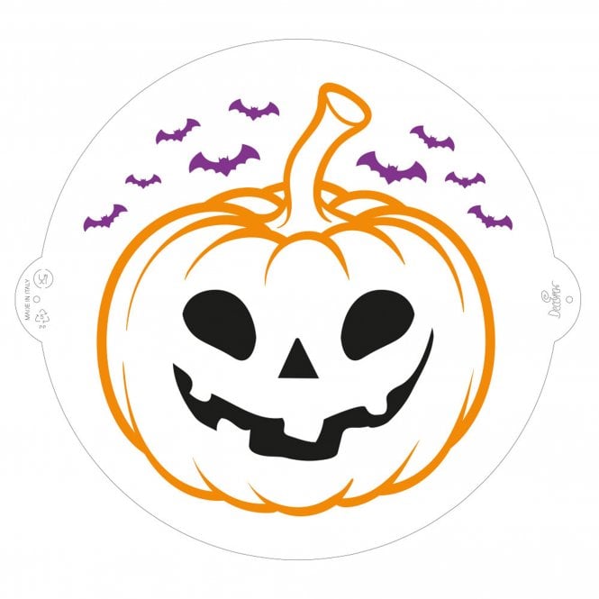 Decora Pumpkin Stencil 25cm