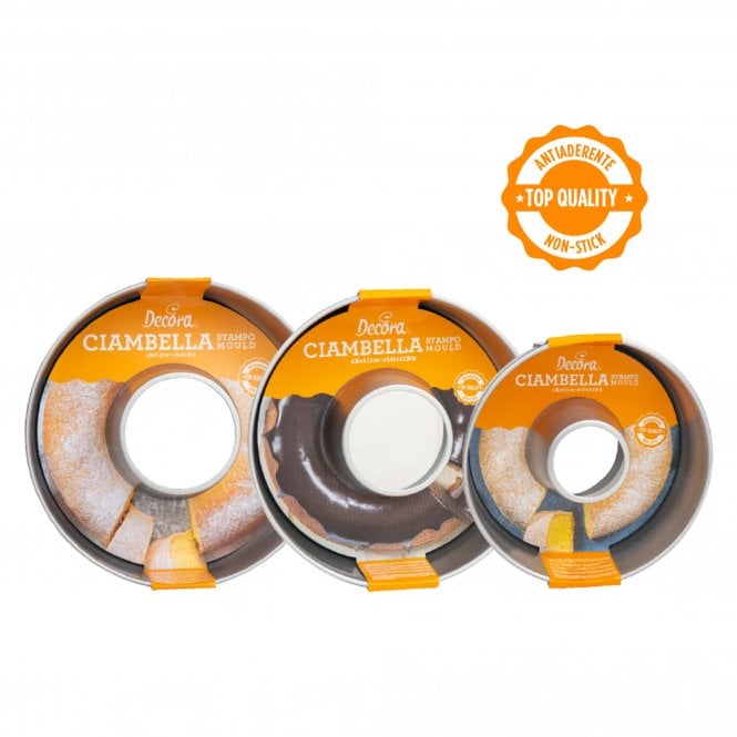 Decora Savarin Doughnut Non Stick Cake Mould Pan