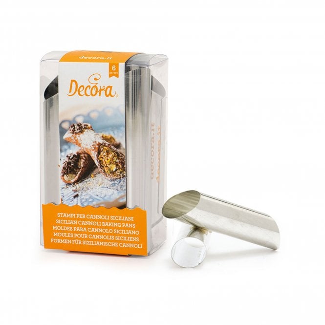 Decora Sicilian Cannoli Baking Pans 2XH 12cm