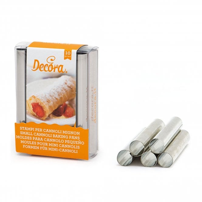 Decora Small Cannoli Baking Pans