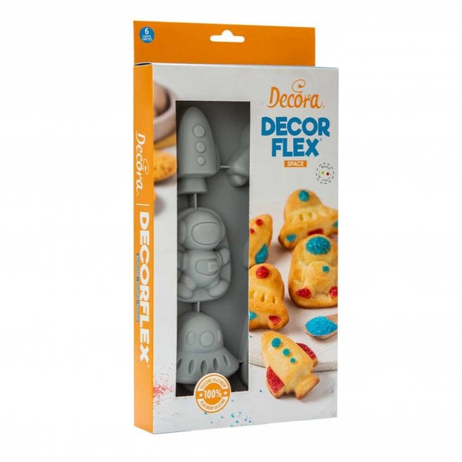 Decora Space Silicone Mould - 6 Cavities