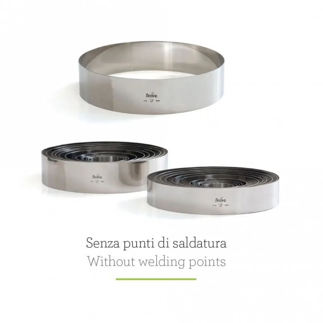 Decora Stainless Steel Circle Shapes
