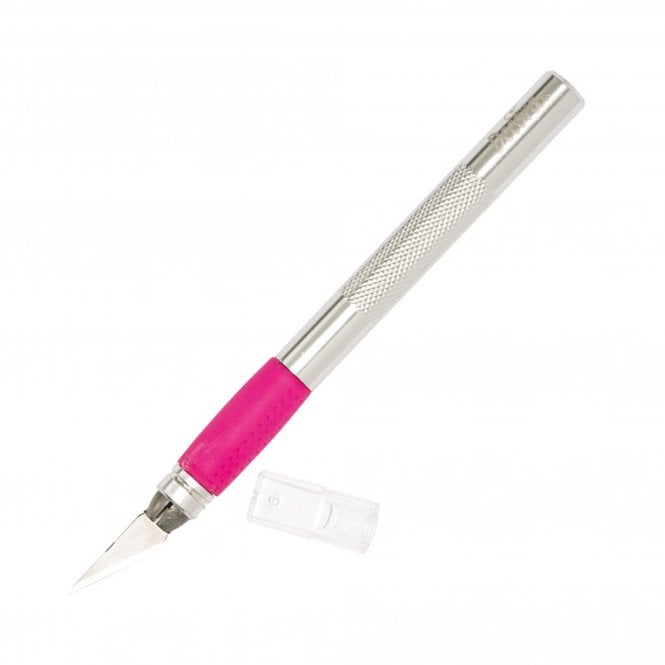 Decora Stainless Steel Cutter Precision Knife with Grip Handle 16cm