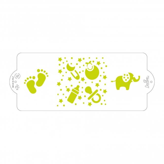 Decora Stencil Baby 10 X 25 CM