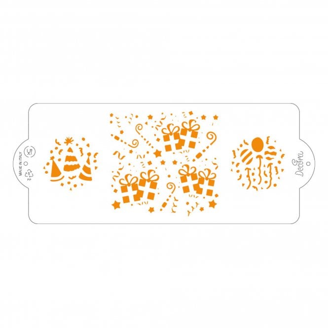 Decora Stencil Party 10 X 25 CM