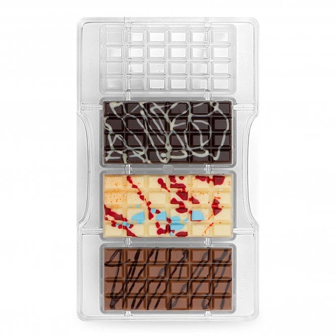 Decora The Classic Bar - Polycarbonate Chocolate Moulds