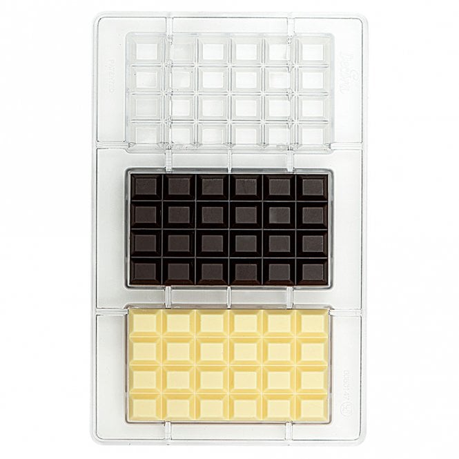 Decora The Extra Large Classic Bar 100g - Polycarbonate Chocolate Moulds