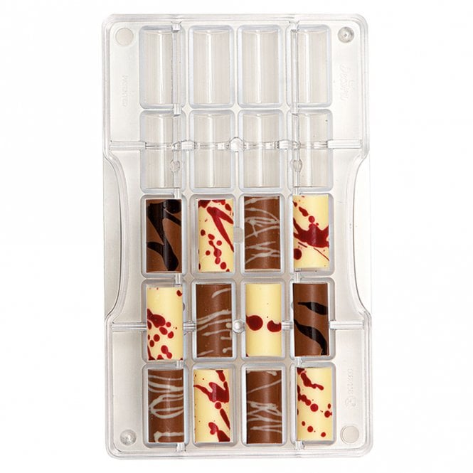 Decora The Small Cylinder - Polycarbonate Chocolate Moulds