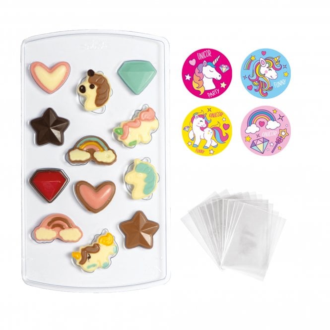 Decora Unicorn Thermoformed Mould Set - 15 x 26 cm