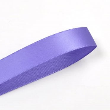 Delphinium Double-Faced Satin Ribbon - 15mm