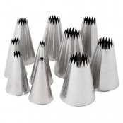 French Star Piping Nozzles