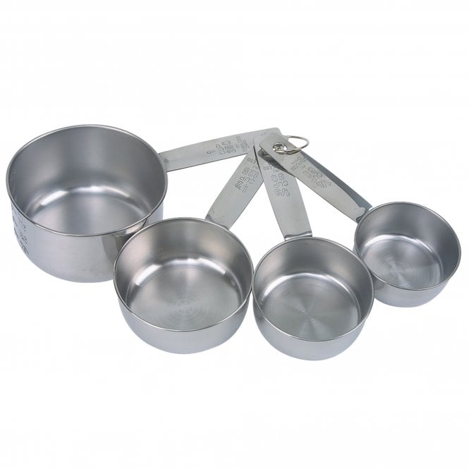 Dexam - Set of 4 Stainless Steel Measuring Cups