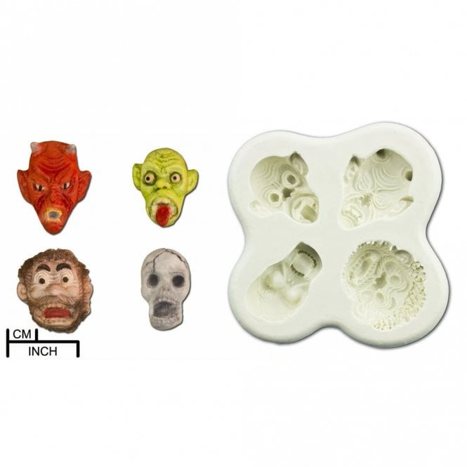 Diamond Moulds Fierce Faces Mould