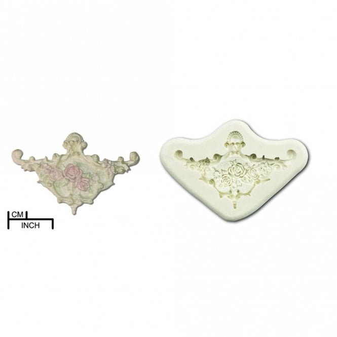 Diamond Moulds Scroll Panel Large Mould