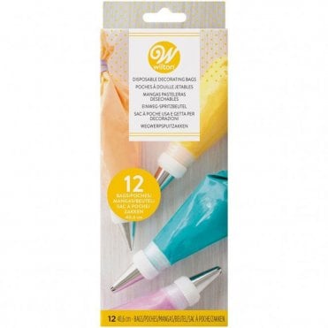 Disposable Decorating Bags 40cm - Pack of 12