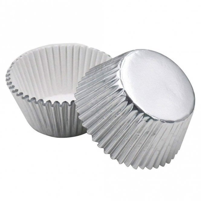 Doric Bulk Packed Professional Foil Muffin Case Silver (Pack of 375)