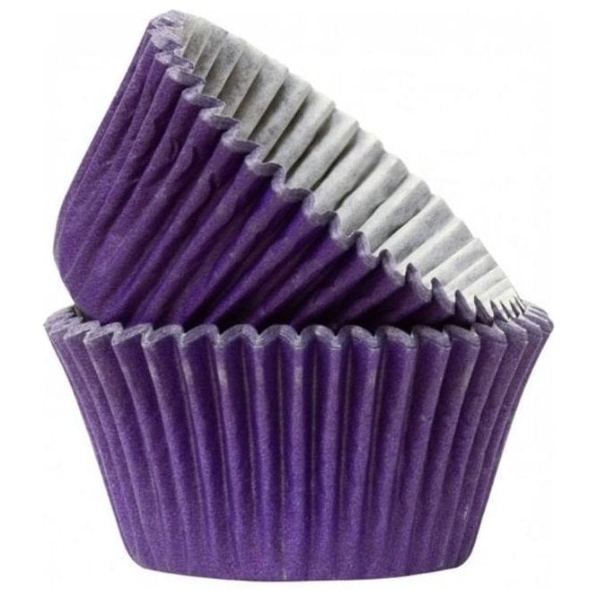 Doric Purple 50 Muffin Cases -Professional Quality Baking Cases